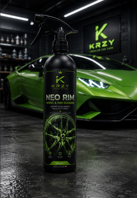 KRZY NEO RIM™ — Środek do Czyszczenia Felg i Opon 500ml