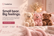 Cuddle Club — Premium Single-Product Shopify Theme for Plush & Gift Brands