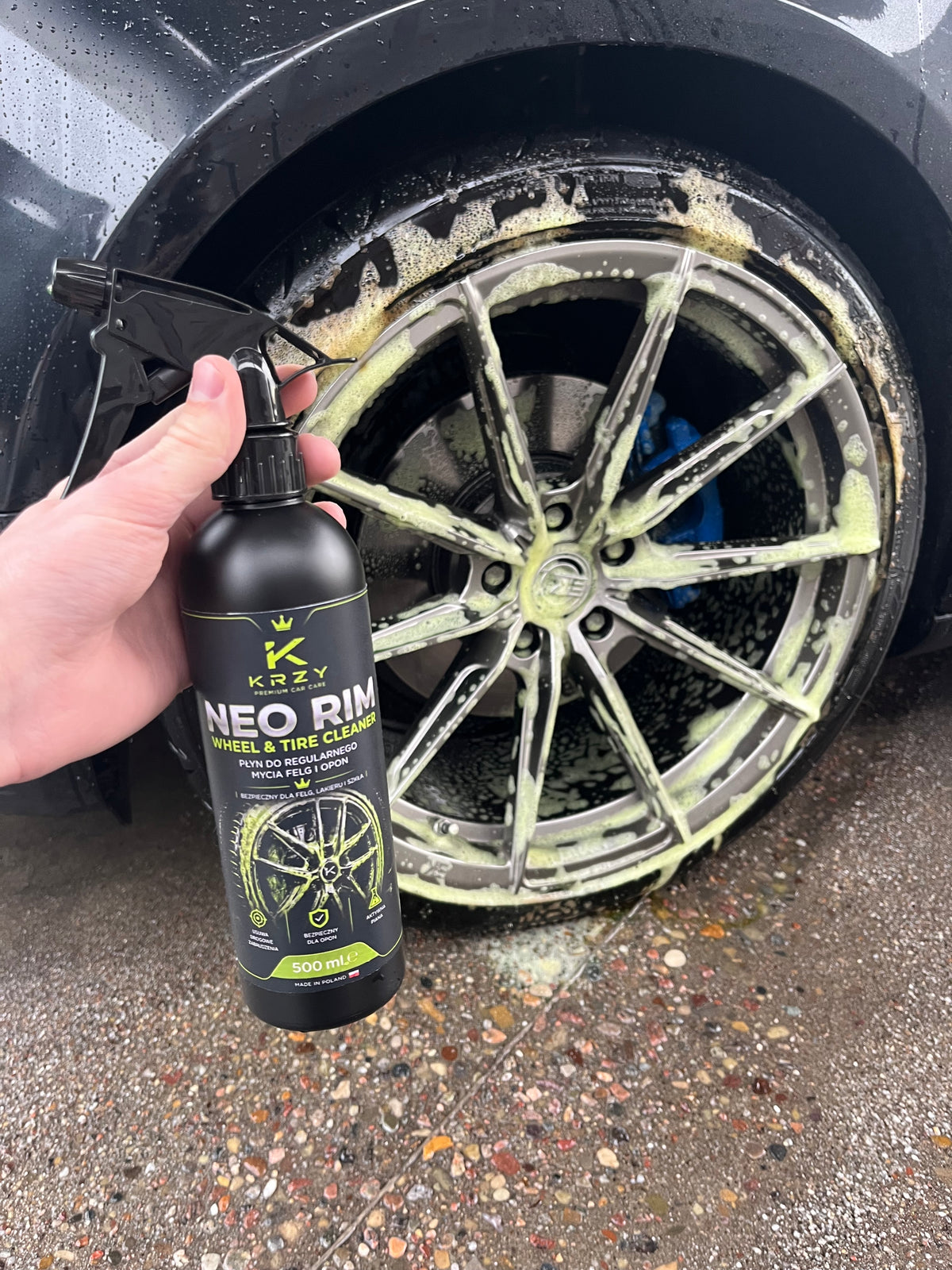 KRZY NEO RIM™ — Środek do Czyszczenia Felg i Opon 500ml