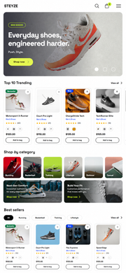 Stryde — Premium Athletic Footwear Shopify Theme