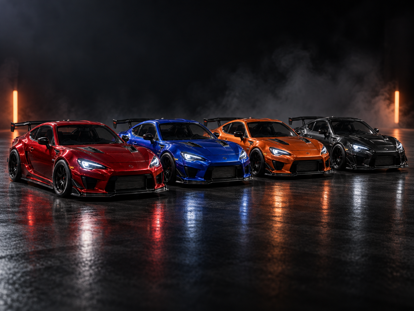 DriftMini RC car lineup